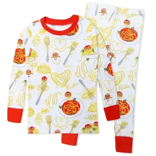 HonestBaby baby-boys 2-piece Pajamas Sleepwear Pjs 100% Organic Cotton for Baby, Toddler, Kids, Boy 