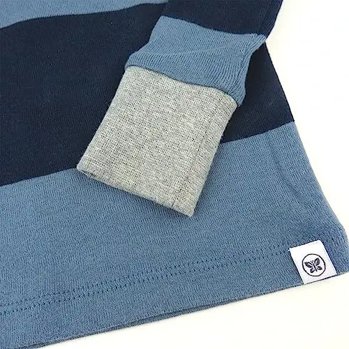 HonestBaby baby-boys 2-piece Pajamas Sleepwear Pjs 100% Organic Cotton for Baby, Toddler, Kids, Boy - 3