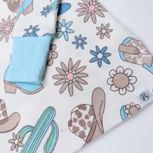 HonestBaby baby-boys 2-piece Pajamas Sleepwear Pjs 100% Organic Cotton for Baby, Toddler, Kids, Boy - 3