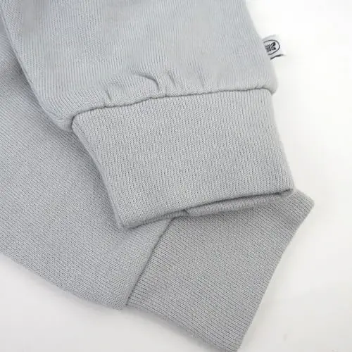 HonestBaby Baby Comfy Crew Sweatshirt With Pockets 100% Organic Cotton for Toddler, Baby Boys, Girls - 2