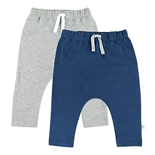 HonestBaby Baby Comfy Crew Sweatshirt With Pockets 100% Organic Cotton for Toddler, Baby Boys, Girls - 1