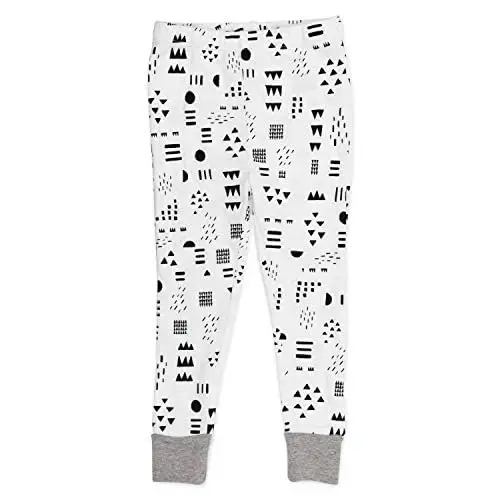 HonestBaby Boys Organic Cotton 2-Piece Snug Fit Pajama Set - 4