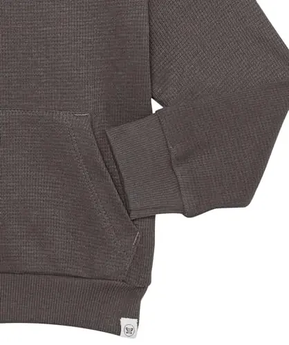 HonestBaby Comfy Crew cho'ntakli svitshot, 100% organik paxta, yosh bolalar, o'g'il bolalar, qizlar uchun 