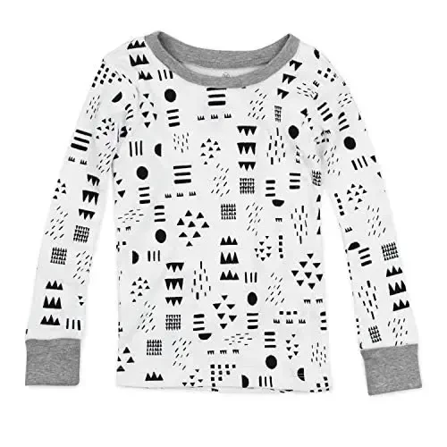 HonestBaby baby-boys 2-piece Pajamas Sleepwear Pjs 100% Organic Cotton for Baby, Toddler, Kids, Boy - HONESTBABY (1)