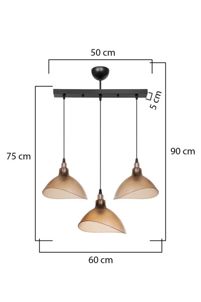 Honeycomb Pendant Chandelier Kitchen Living Room Cafe Bar Bedroom Corridor Lamp 3-Row - AG LIGHTDESIGN (1)