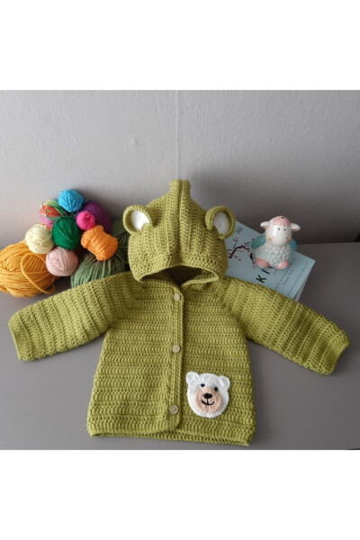 Hooded Baby Jacket - 1