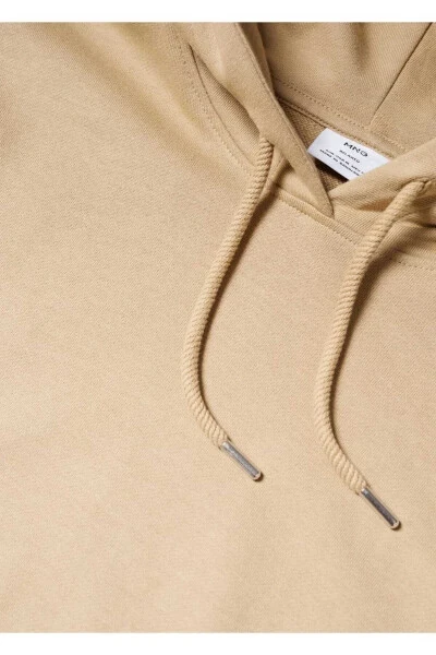 Hooded Basic Lightweight Sweatshirt - 5