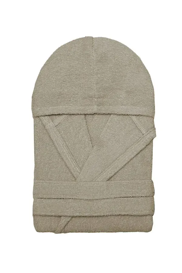 Hooded Bathrobe - Women & Men | 100% Cotton | Durable | Quick Drying | Soft Comfort - 5