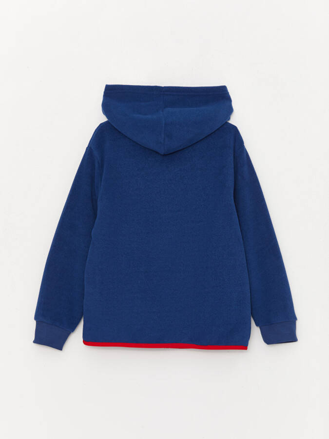 Hooded Boys Fleece Zip-Up Sweatshirt - 14