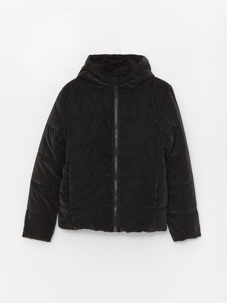 Hooded Boys Puffy Jacket - 4