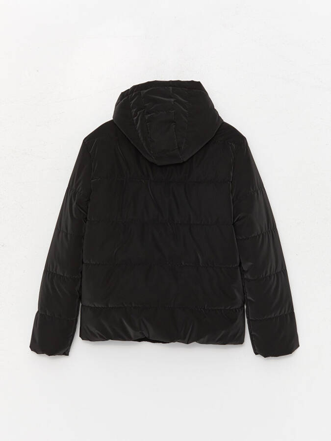 Hooded Boys Puffy Jacket - 5