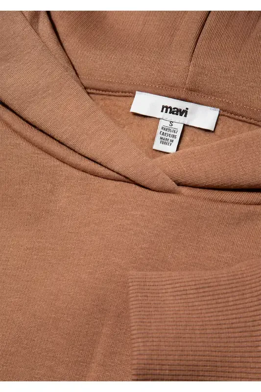 Hooded Brown Sweatshirt 1S10191-70374 - 6