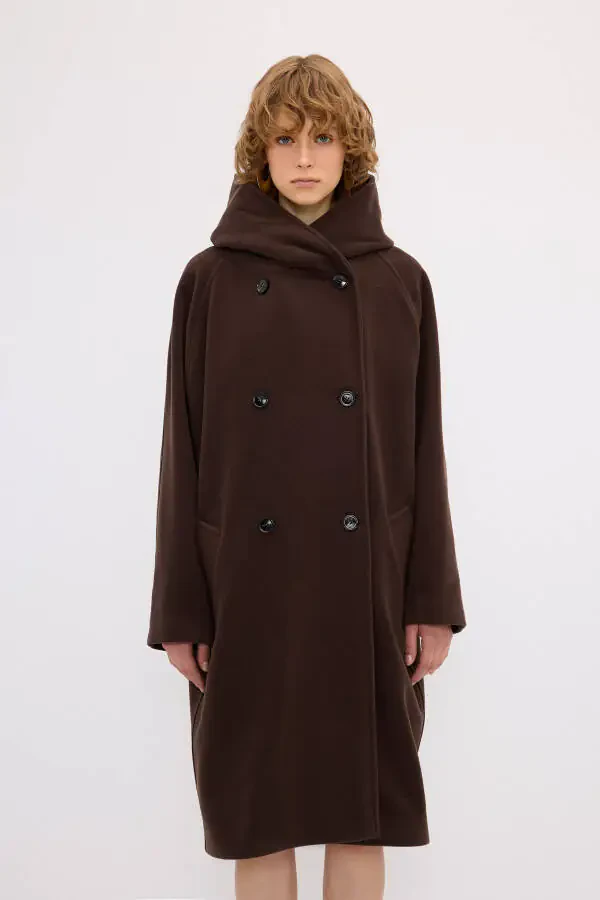 Hooded Coat - 1