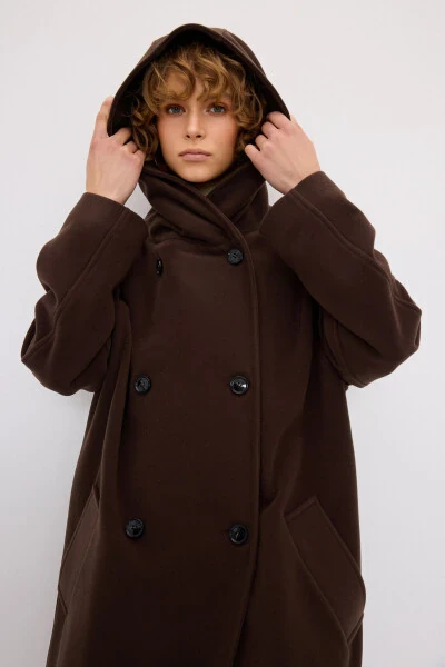 Hooded Coat - 4