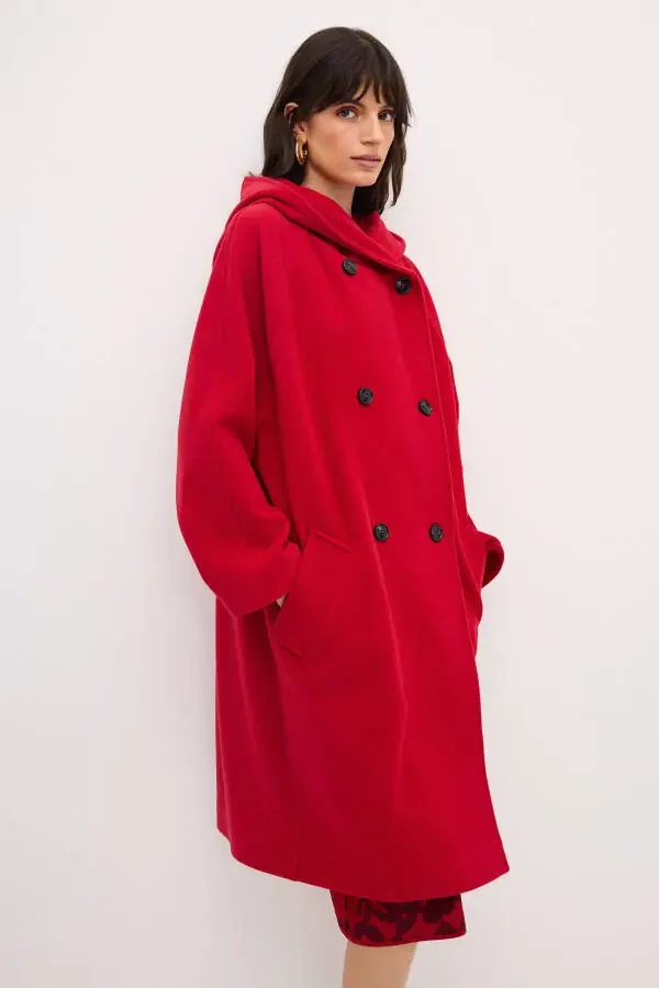 Hooded Coat - 4