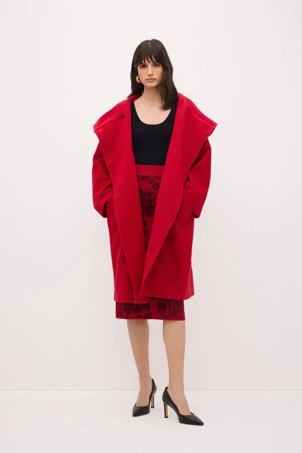 Hooded Coat - 5