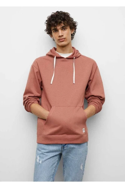 Hooded Cotton Sweatshirt - MANGO TEEN