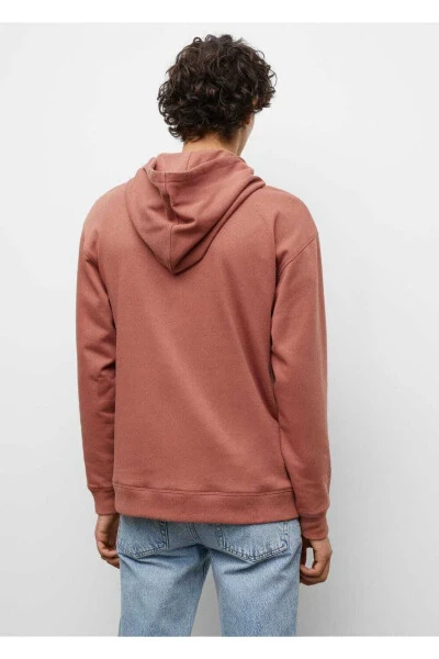 Hooded Cotton Sweatshirt - 4