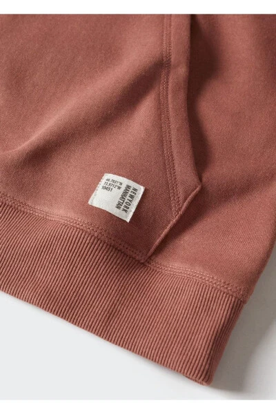 Hooded Cotton Sweatshirt - 6