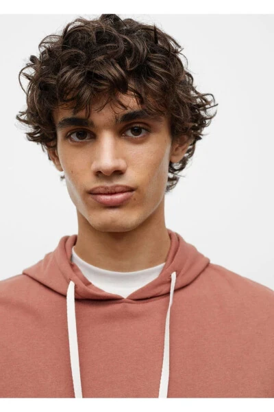 Hooded Cotton Sweatshirt - 7