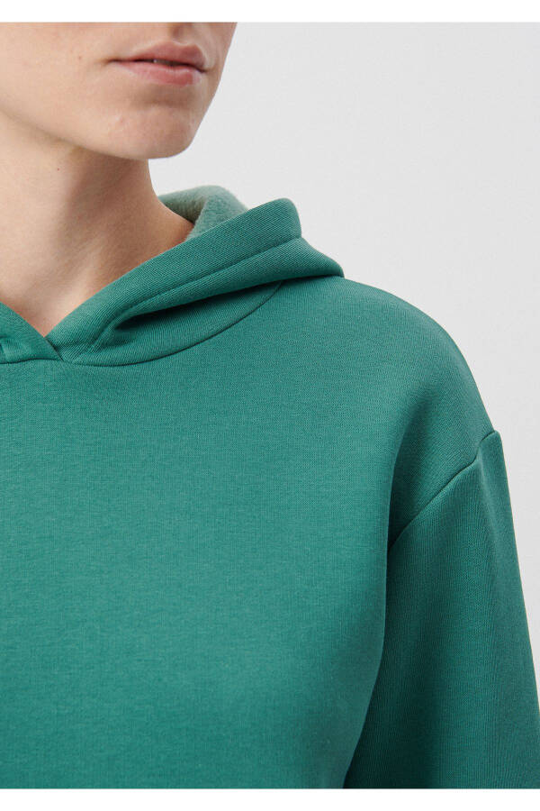 Hooded Green Basic Sweatshirt 167299-71870 - 19