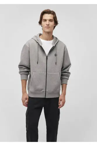 Hooded Green Puffer Jacket 0110349-71598 - MAVI (1)