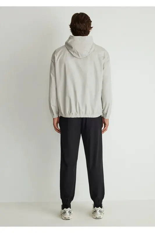 Hooded Grey Sweatshirt (0211155-70144) - 4