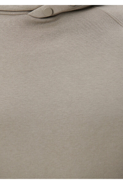 Hooded Grey Sweatshirt (0S10015-70352) - 5