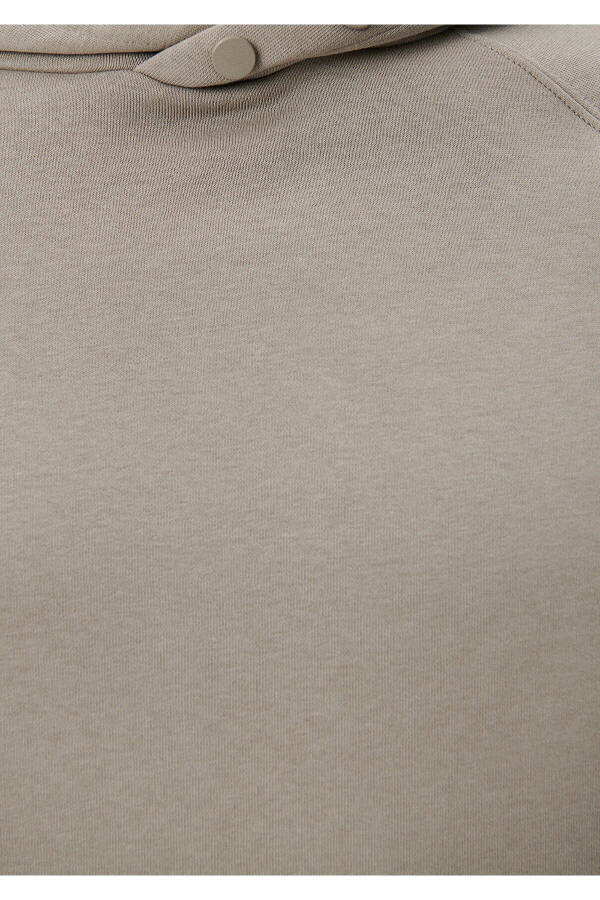 Hooded Grey Sweatshirt (0S10015-70352) - 5