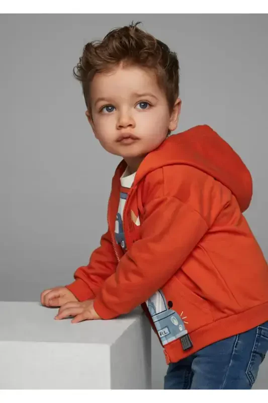 Hooded Knit Cardigan for Baby Boy - 3