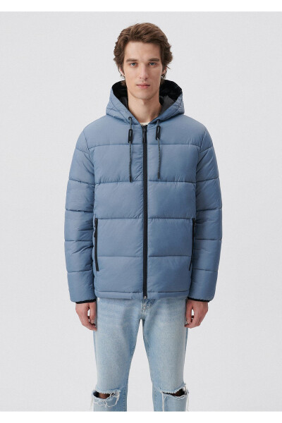 Hooded light puffer jacket. - 2