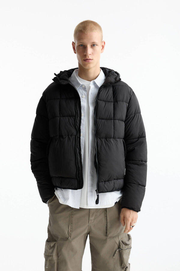 Hooded Lightweight Puffer Jacket - 2