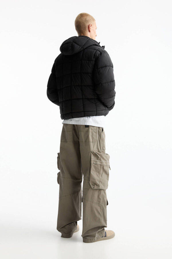 Hooded Lightweight Puffer Jacket - 5