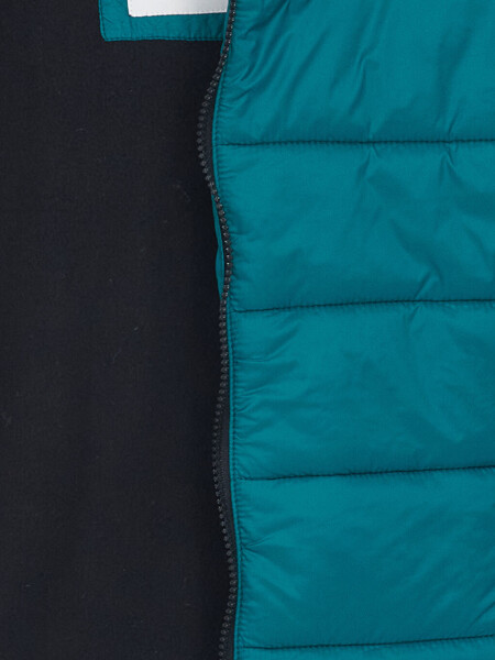 Hooded Long-Sleeve Boy's Jacket-Green - LC WAIKIKI (1)