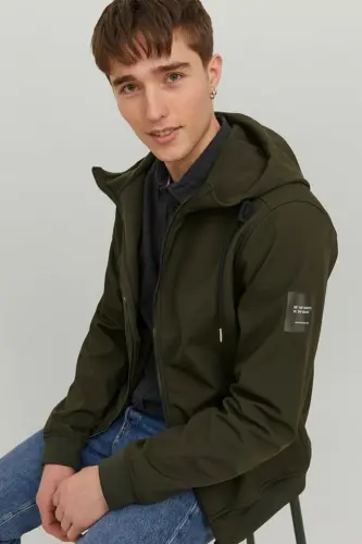 Hooded Men's Jacket-resin - JACK & JONES (1)