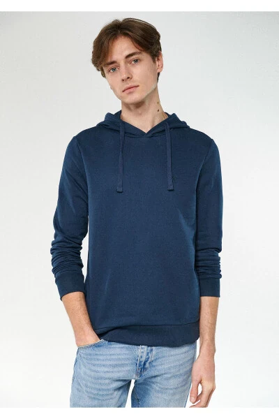Hooded Navy Sweatshirt 8806229743 - 5