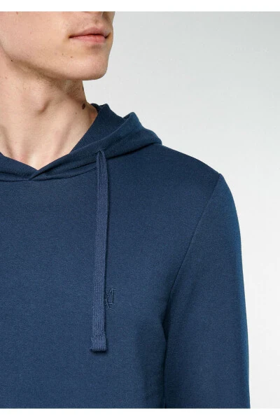 Hooded Navy Sweatshirt 8806229743 - 6