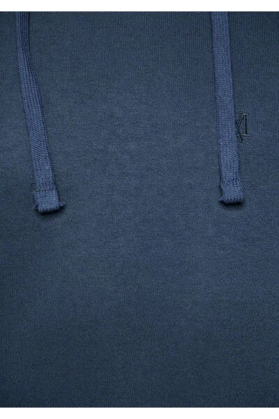 Hooded Navy Sweatshirt 8806229743 - 3