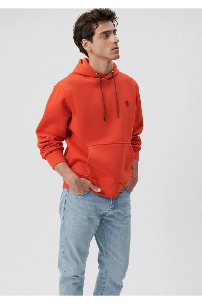 Hooded Orange Basic Sweatshirt 065809-70456 - MAVI