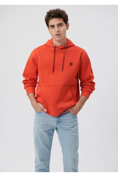 Hooded Orange Basic Sweatshirt 065809-70456 - MAVI (1)