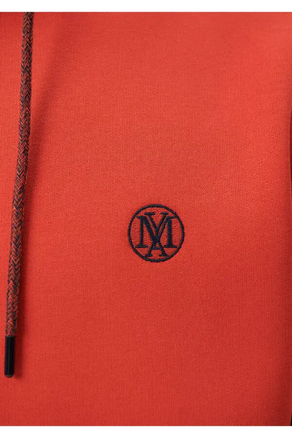 Hooded Orange Basic Sweatshirt 065809-70456 - 6