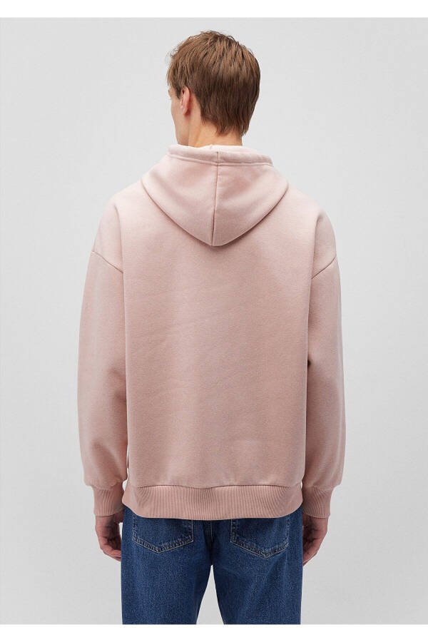 Hooded Pink Sweatshirt with Logo Print 067149-71150 - 22