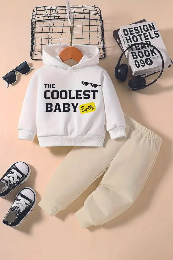 Hooded Premium Airy Baby Printed Baby Set 232302 - 1