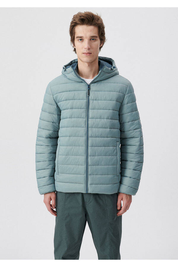 Hooded puffer jacket (0110197-70118) - 3