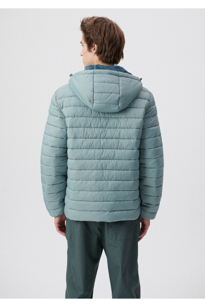 Hooded puffer jacket (0110197-70118) - 4