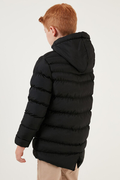 Hooded Puffer Jacket with Zipper Pockets 6492324 - 18