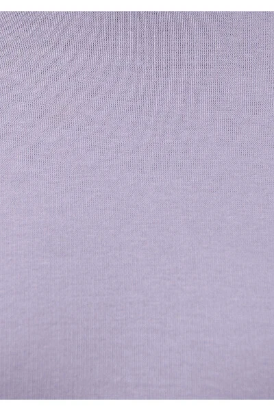 Hooded Purple Basic Sweatshirt 167299-70540 - 5