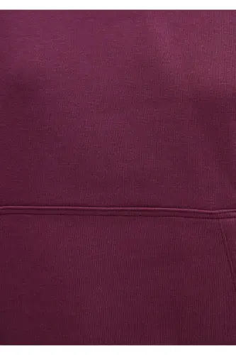 Hooded Purple Basic Sweatshirt 167299-70670 - 7