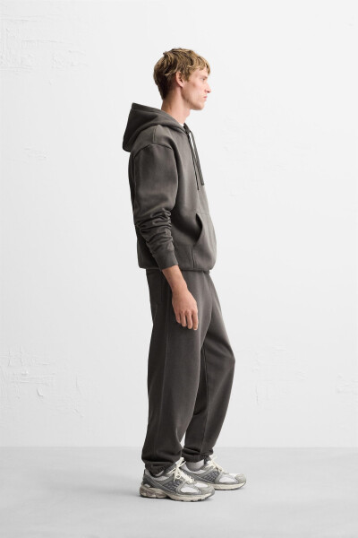 Hooded Sweatshirt - Anthracite Grey - 20