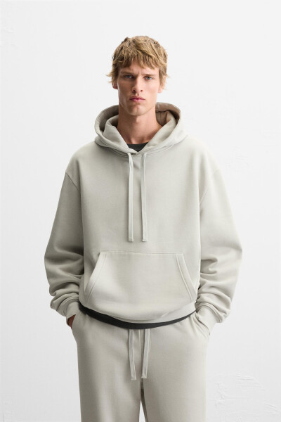 Hooded Sweatshirt - Ice - 20